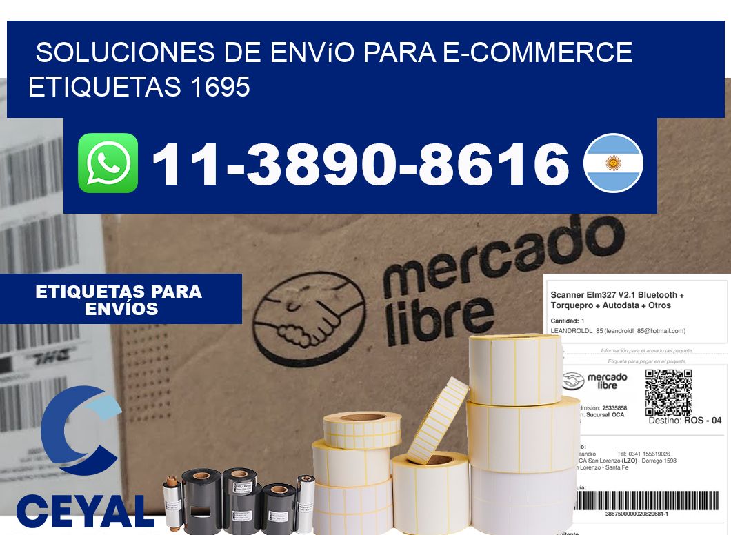 Soluciones de envío para e-commerce etiquetas 1695