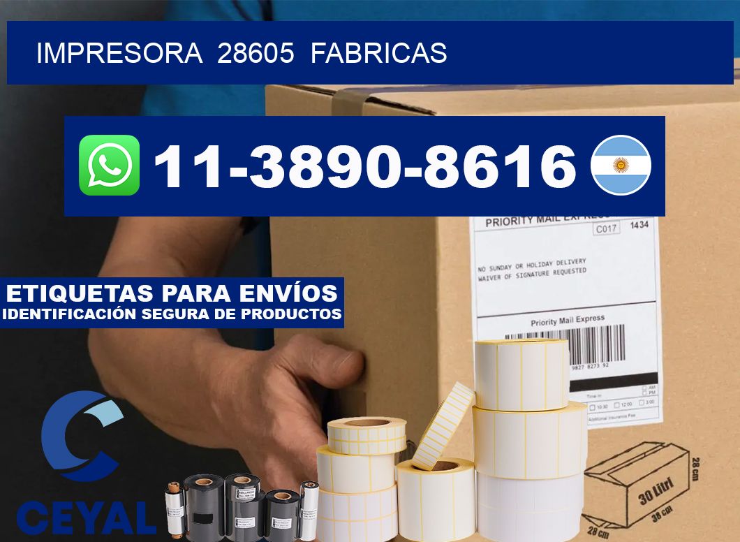 impresora  28605  fabricas