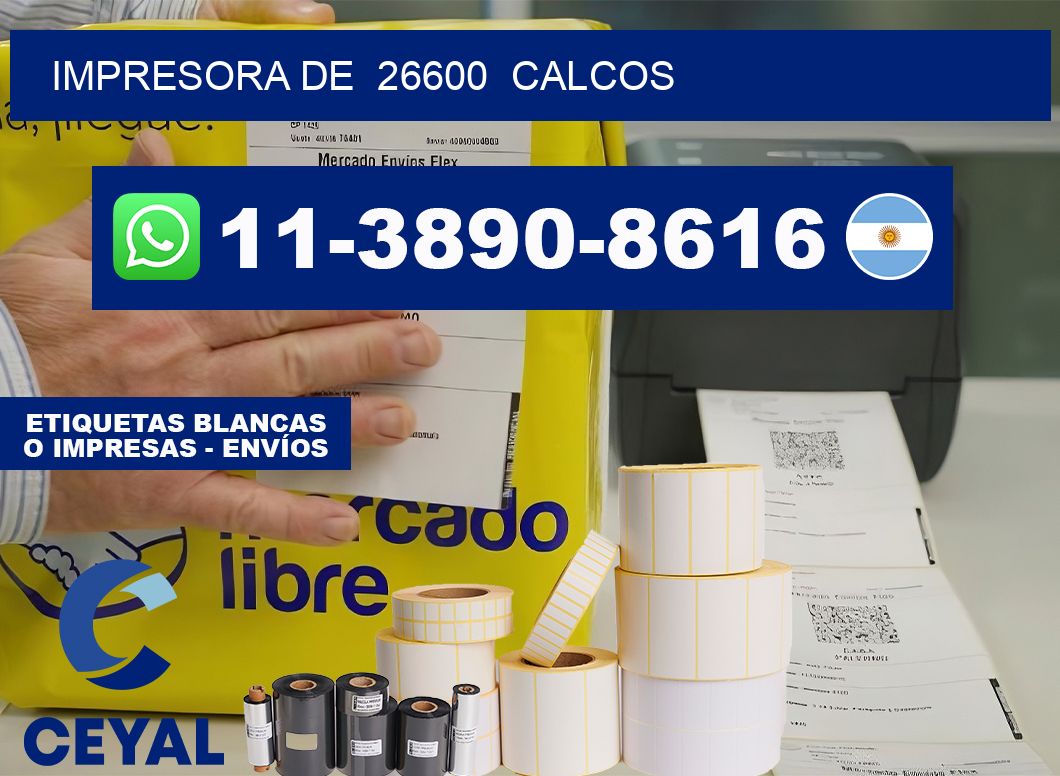 impresora de  26600  calcos