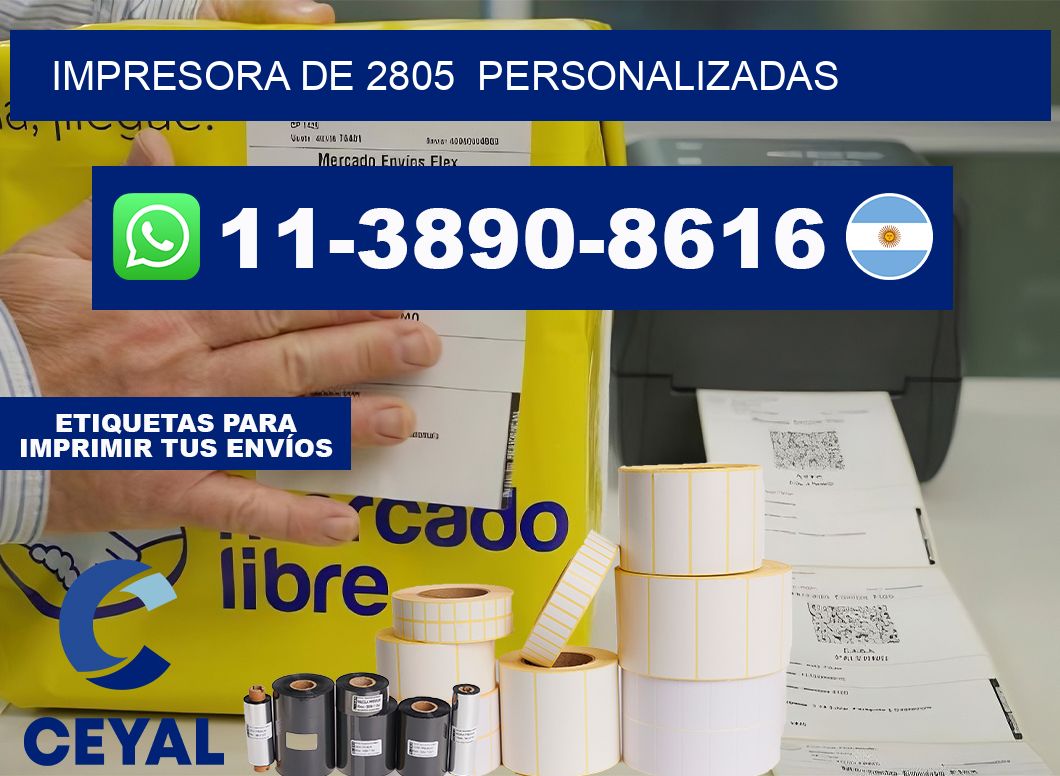 impresora de 2805 personalizadas