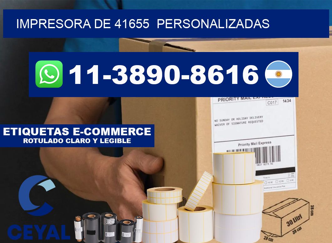 impresora de 41655  personalizadas