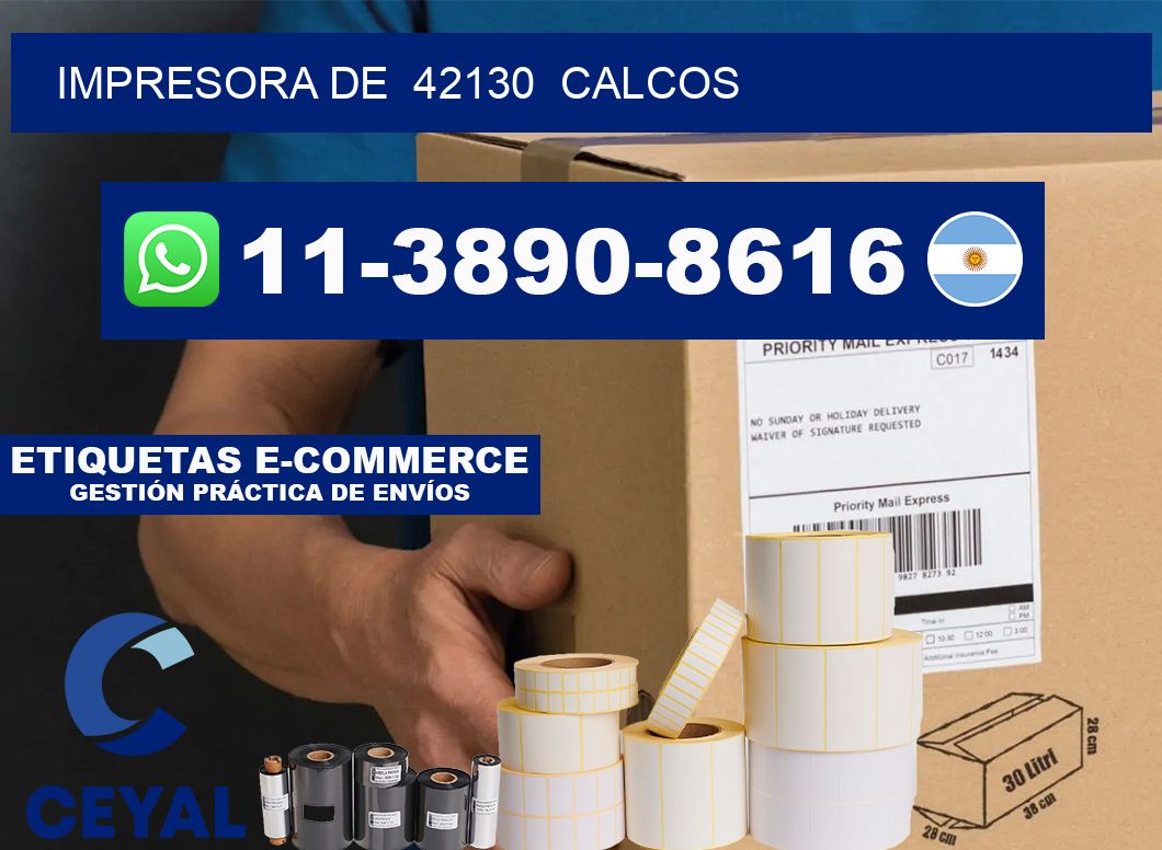 impresora de  42130  calcos