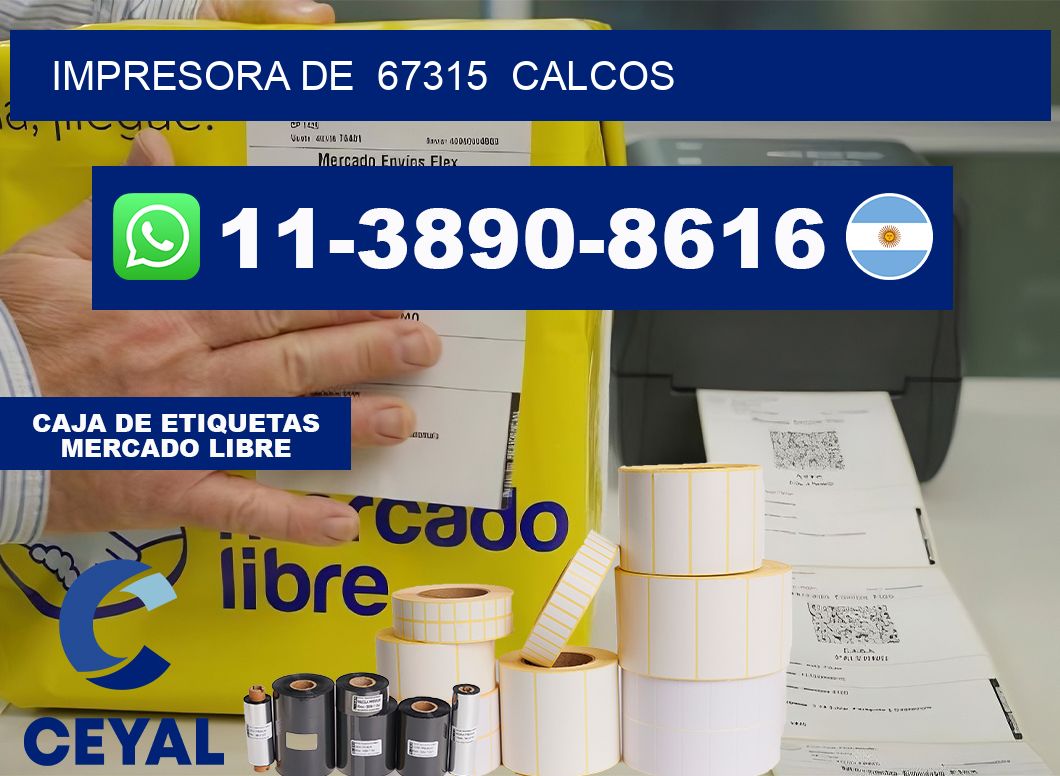 impresora de  67315  calcos
