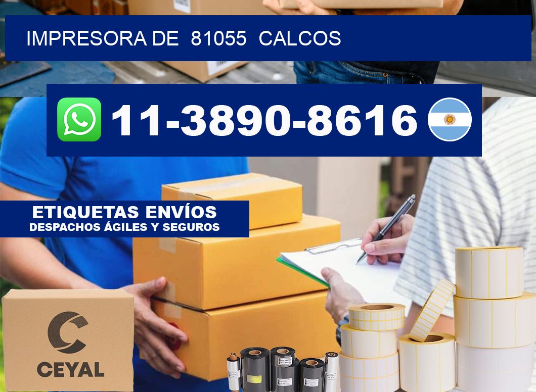 impresora de 81055 calcos