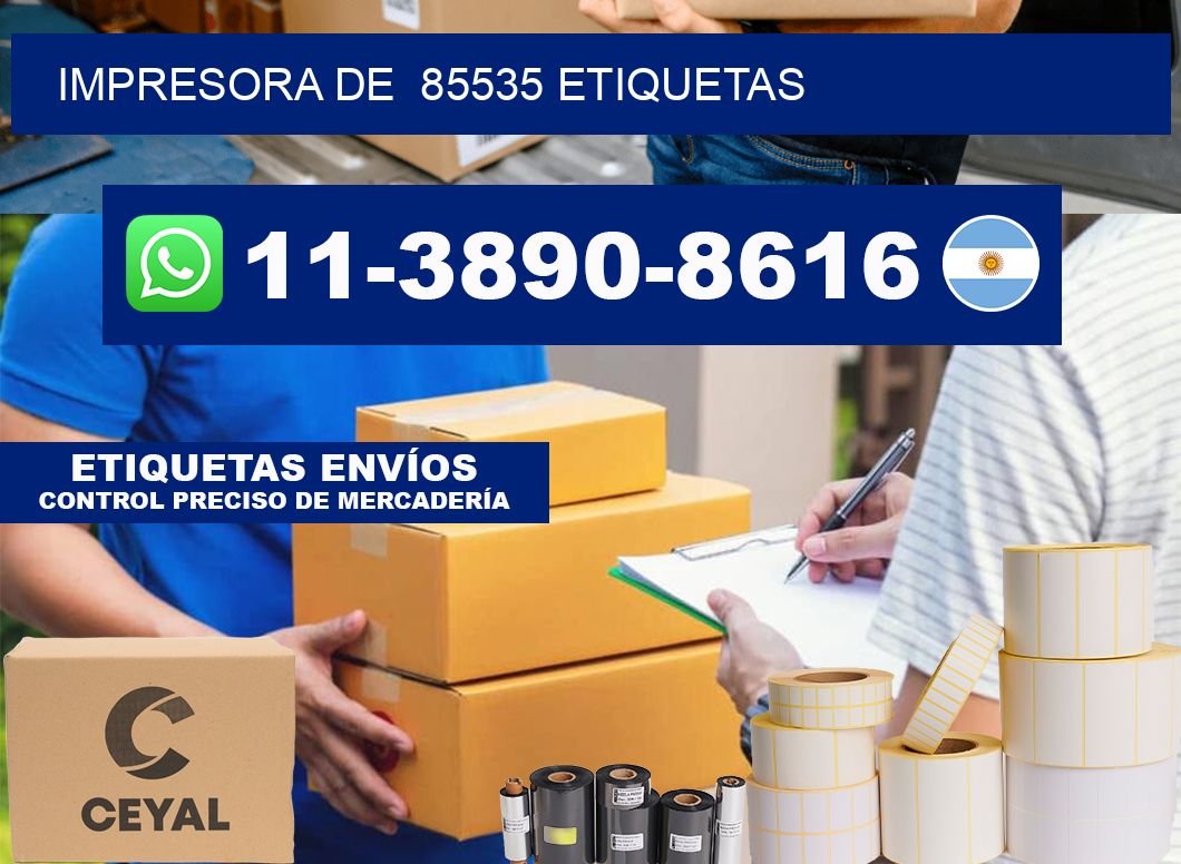 impresora de  85535 etiquetas