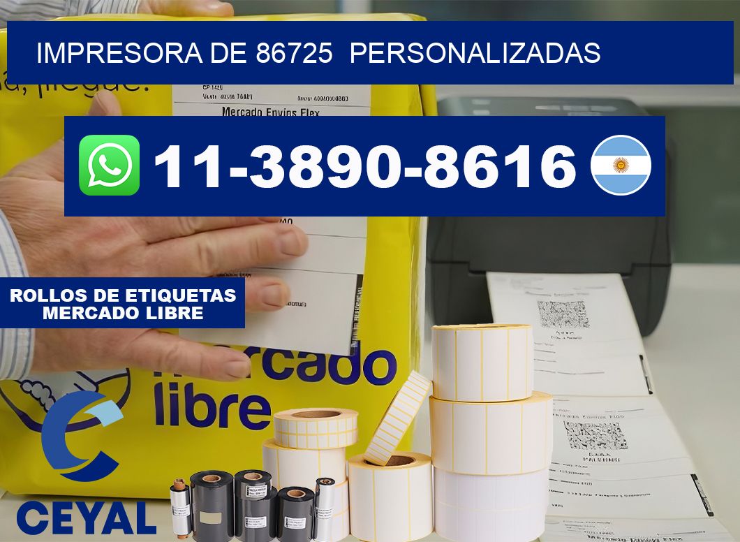 impresora de 86725 personalizadas