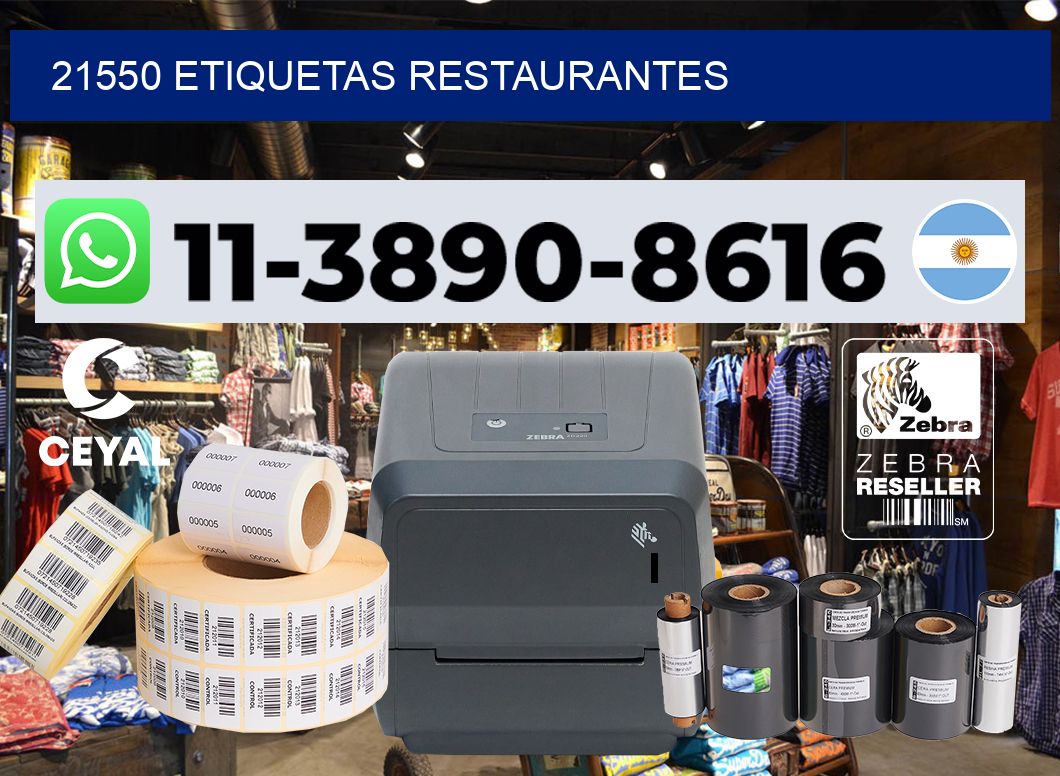 21550 etiquetas restaurantes
