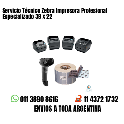Servicio Técnico Zebra Impresora Profesional Especializado 39 x 22