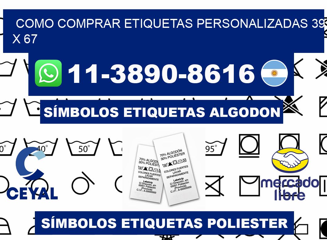 como comprar etiquetas personalizadas 39 x 67