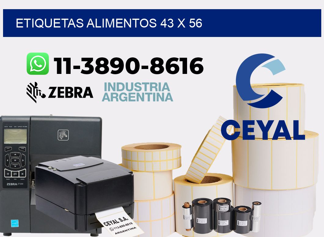 etiquetas alimentos 43 x 56