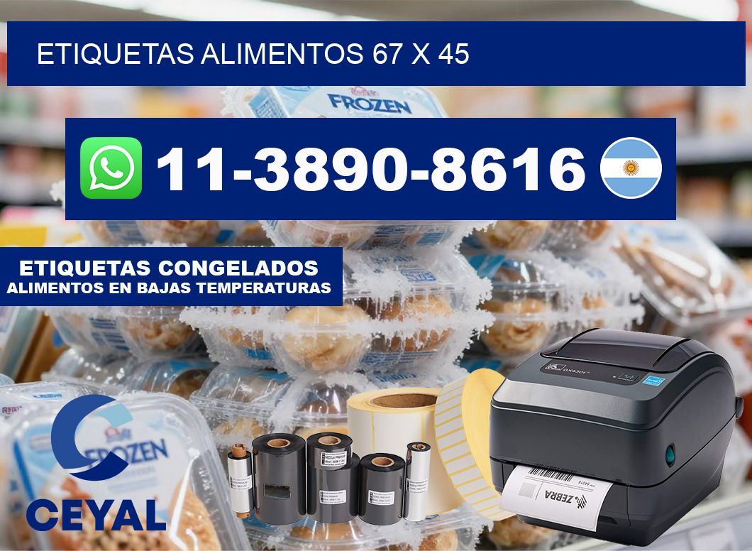 etiquetas alimentos 67 x 45