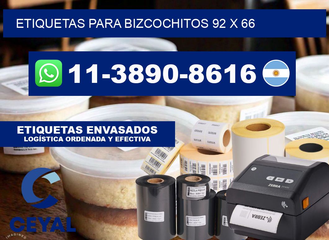 etiquetas para Bizcochitos 92 x 66