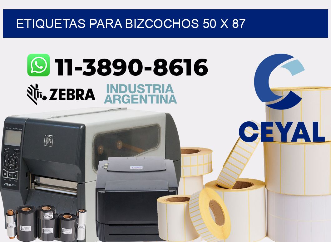 etiquetas para Bizcochos 50 x 87