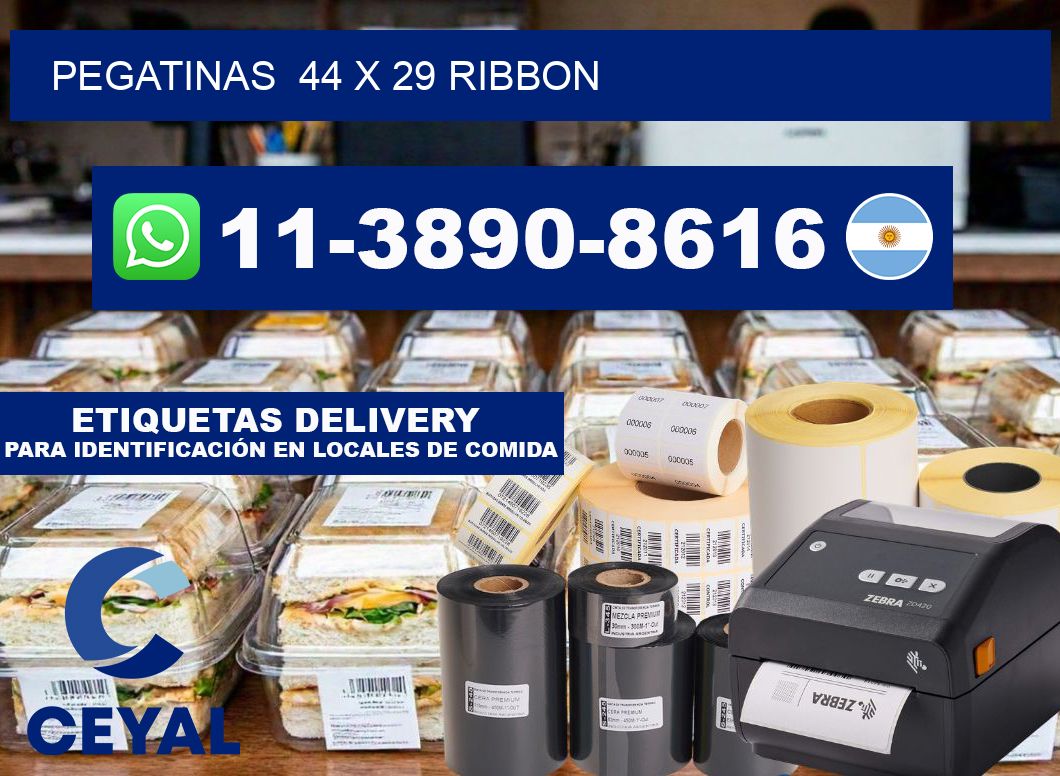pegatinas 44 x 29 ribbon