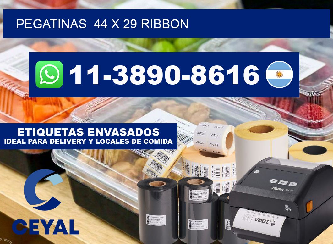 pegatinas 44 x 29 ribbon