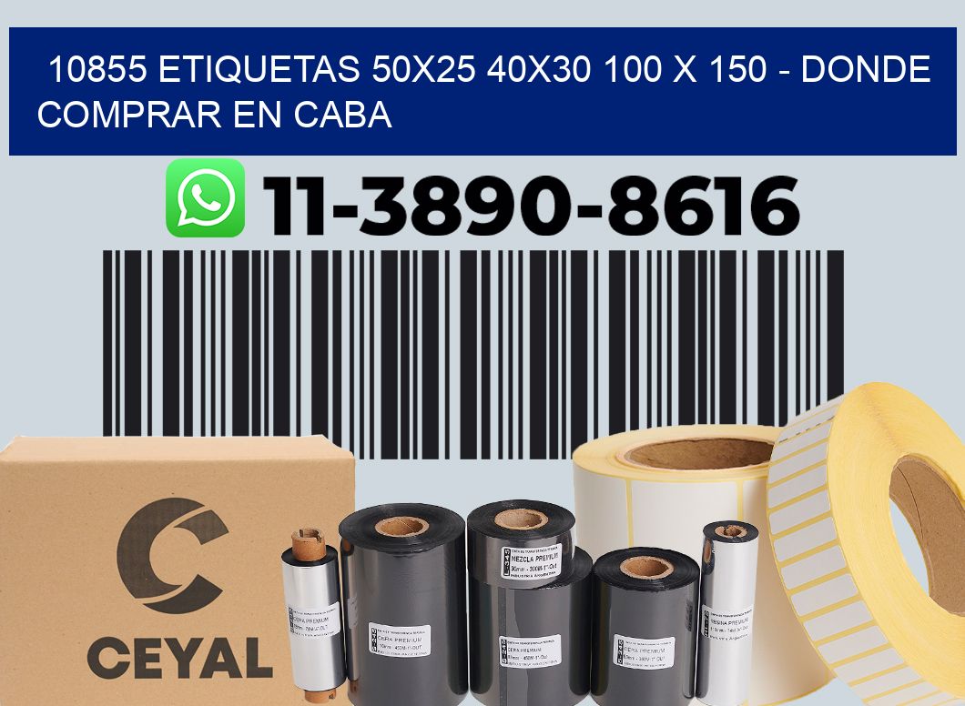 10855 etiquetas 50x25 40x30 100 x 150 - Donde Comprar en Caba