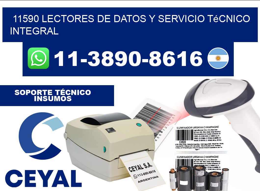 11590 Lectores de Datos y Servicio Técnico Integral
