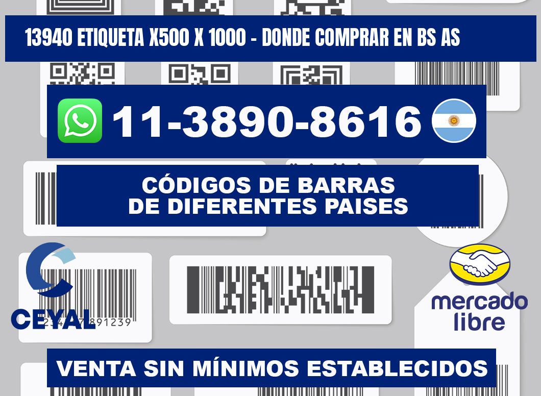 13940 etiqueta x500 x 1000 - Donde Comprar en bs as