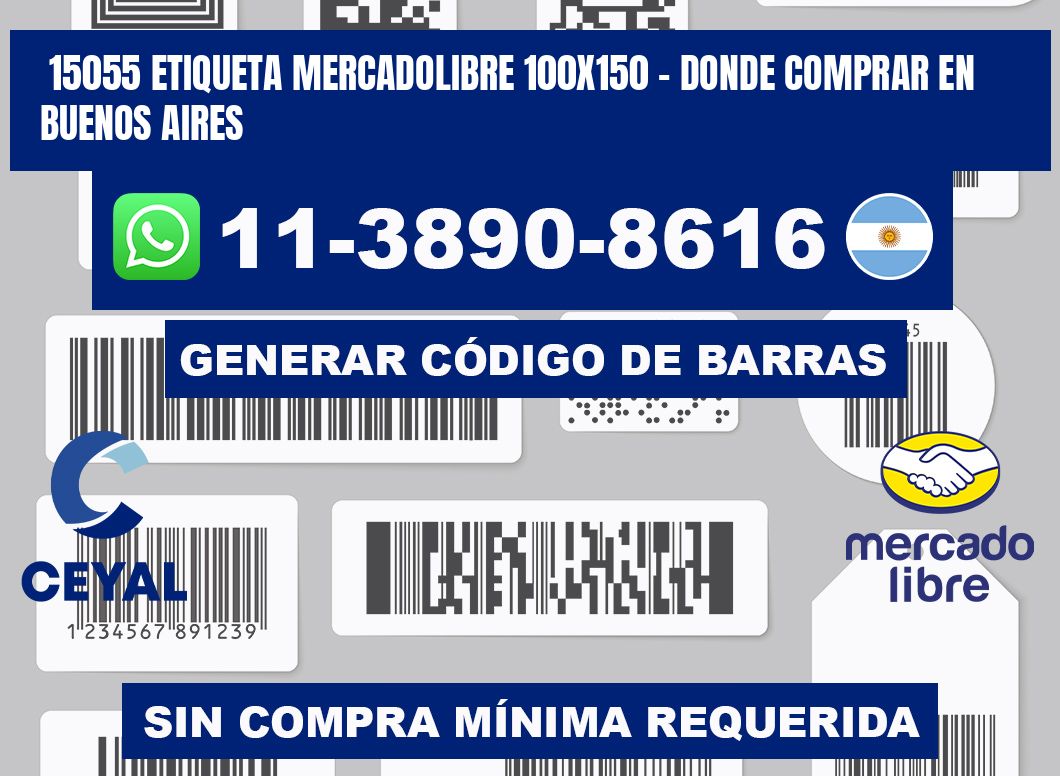 15055 etiqueta MercadoLibre 100x150 - Donde Comprar en Buenos Aires