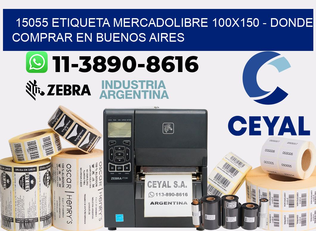 15055 etiqueta MercadoLibre 100x150 - Donde Comprar en Buenos Aires