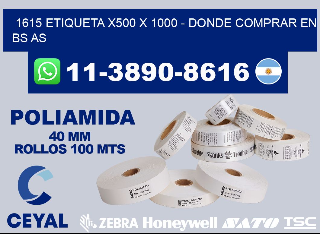 1615 etiqueta x500 x 1000 - Donde Comprar en bs as