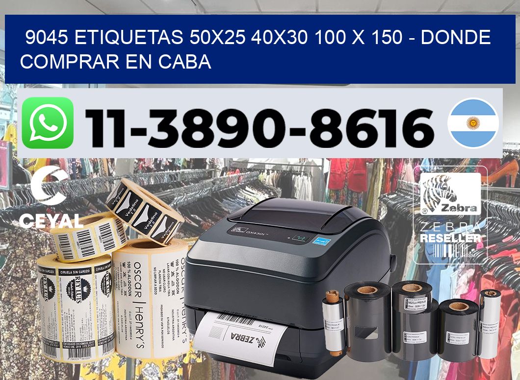 9045 etiquetas 50×25 40×30 100 x 150 – Donde Comprar en Caba