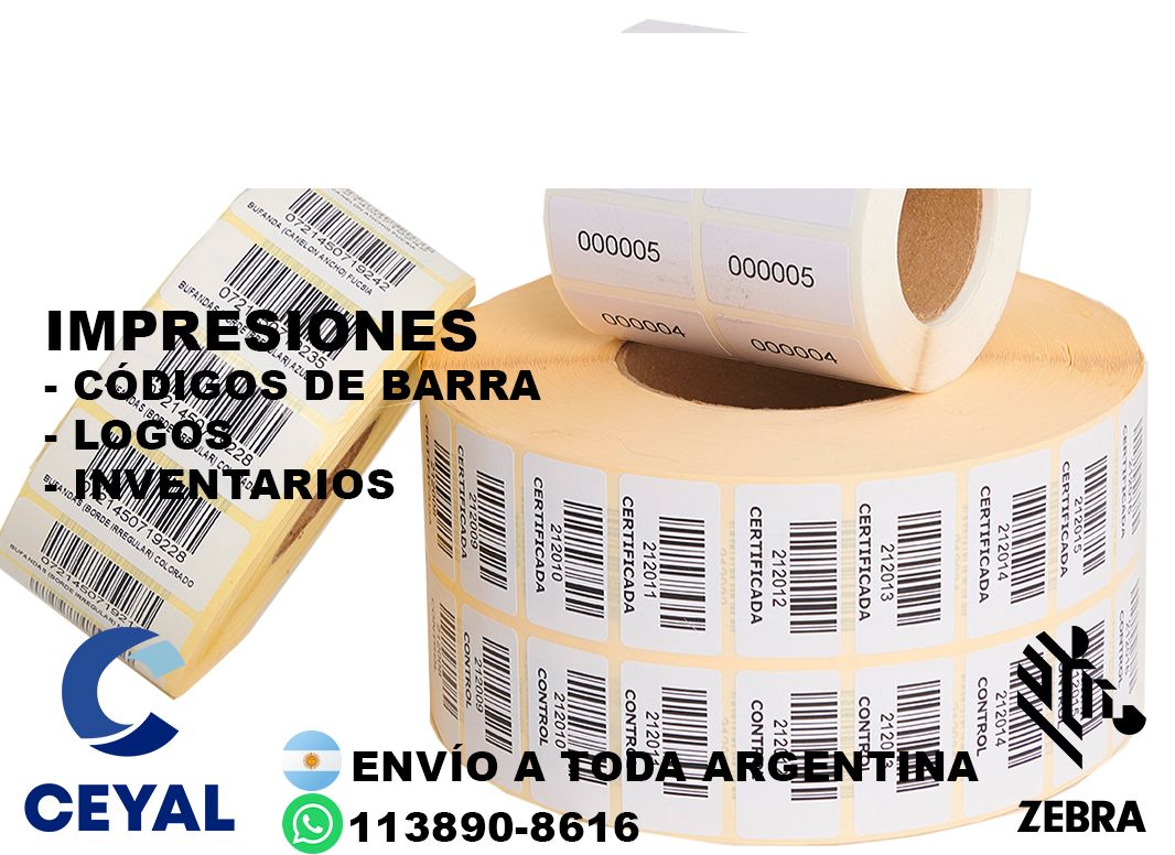 Comprar códigos de barras 47 x 72  donde están soluciones etiquetado!