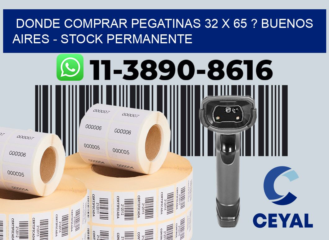 Donde Comprar pegatinas 32 x 65 ? Buenos Aires - Stock permanente