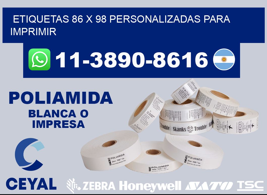 etiquetas 86 x 98 personalizadas para imprimir