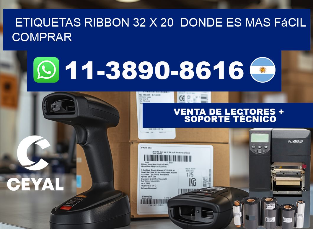 etiquetas ribbon 32 x 20  Donde es mas fácil comprar