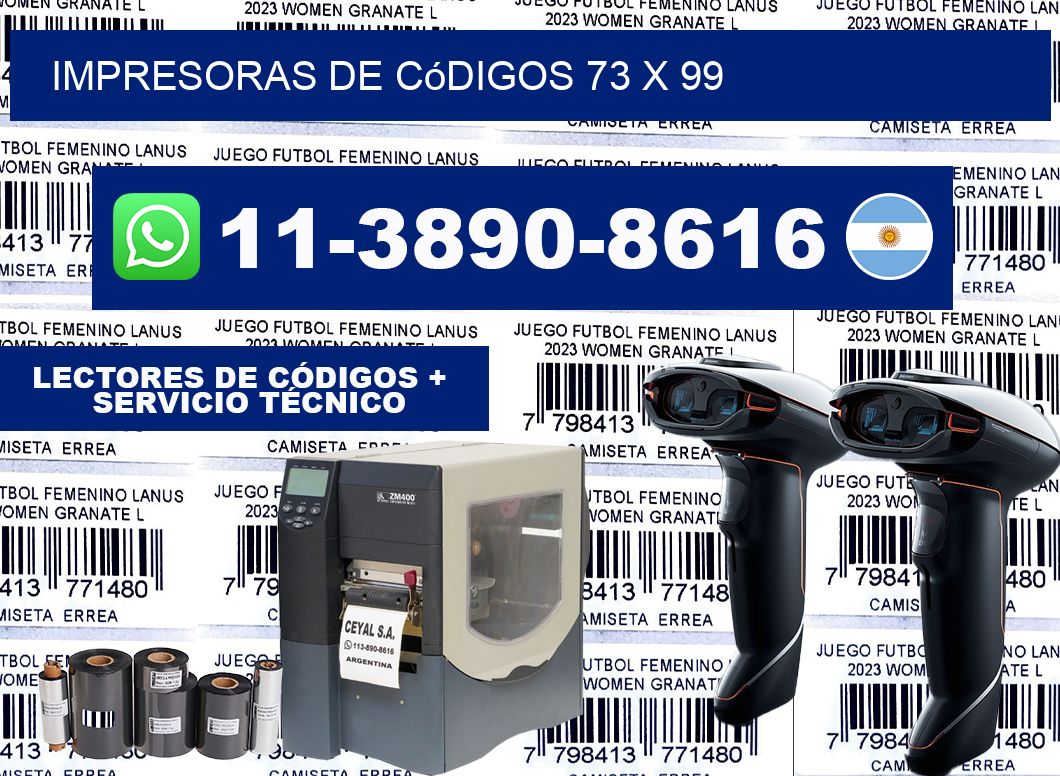 impresoras de códigos 73 x 99