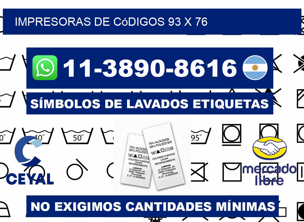 impresoras de códigos 93 x 76