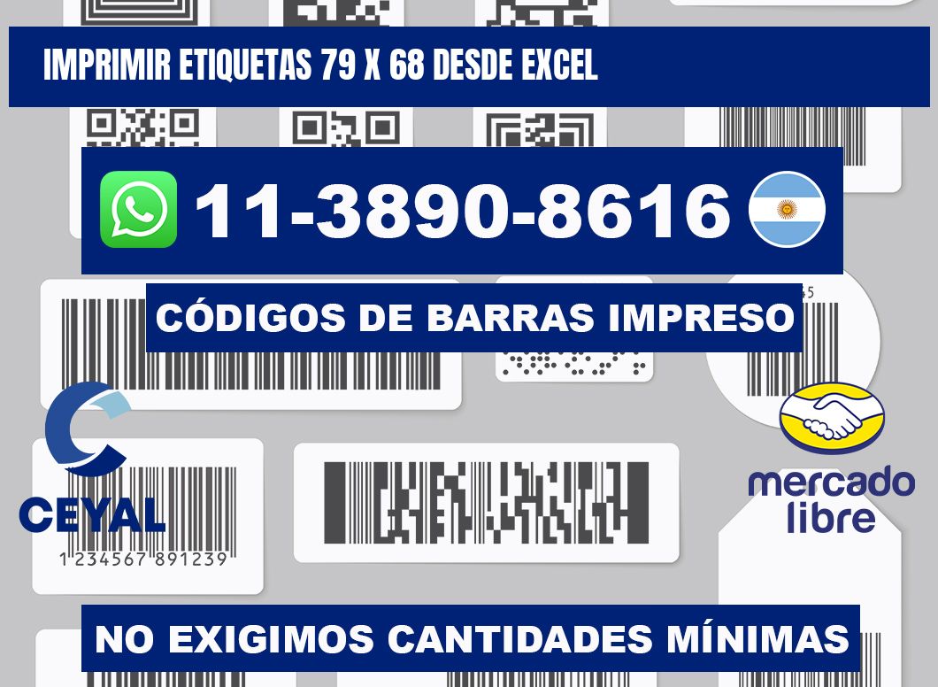 imprimir etiquetas 79 x 68 desde excel
