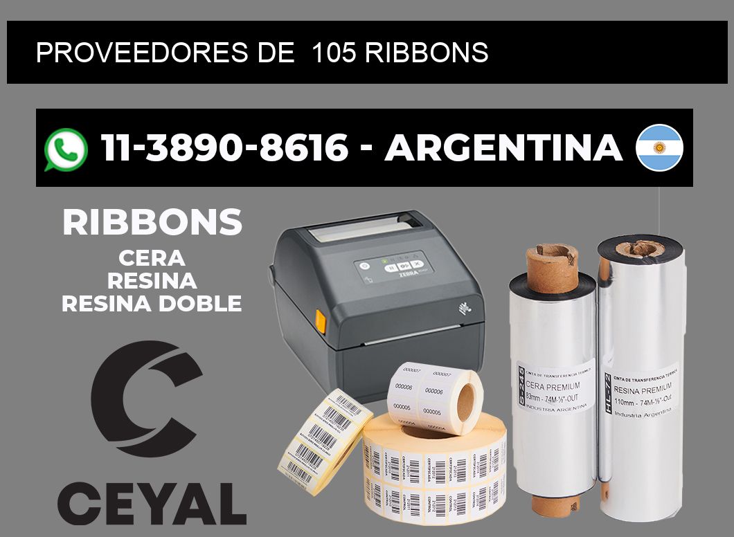 Proveedores de 105 ribbons