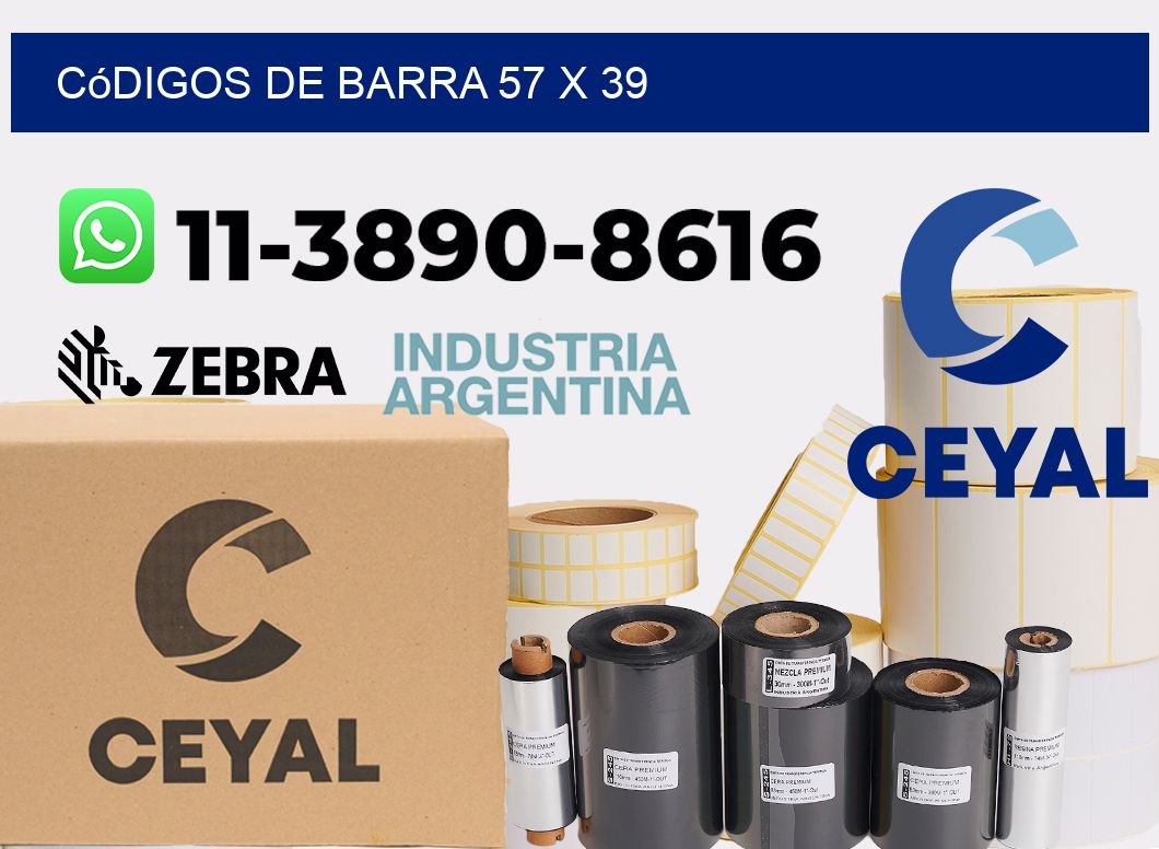 códigos de barra 57 x 39