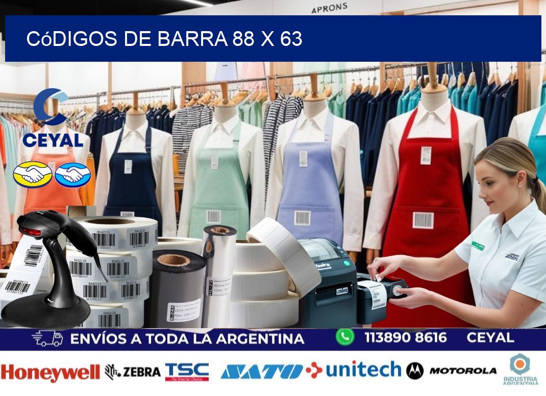 códigos de barra 88 x 63