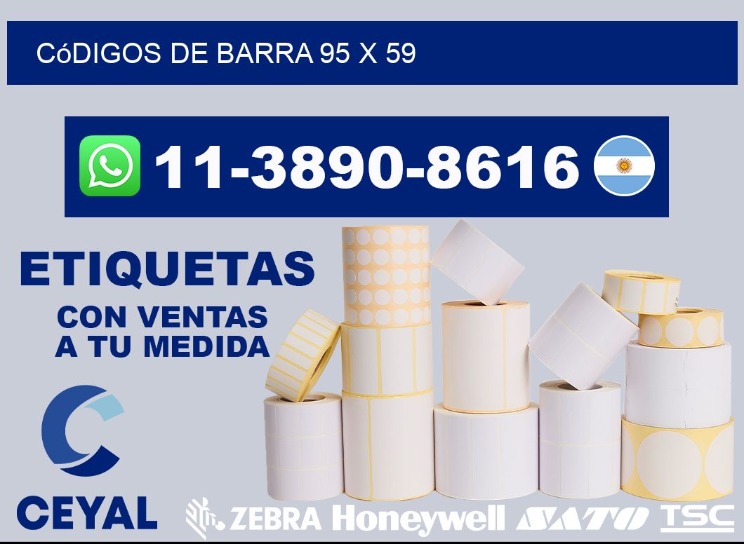 códigos de barra 95 x 59