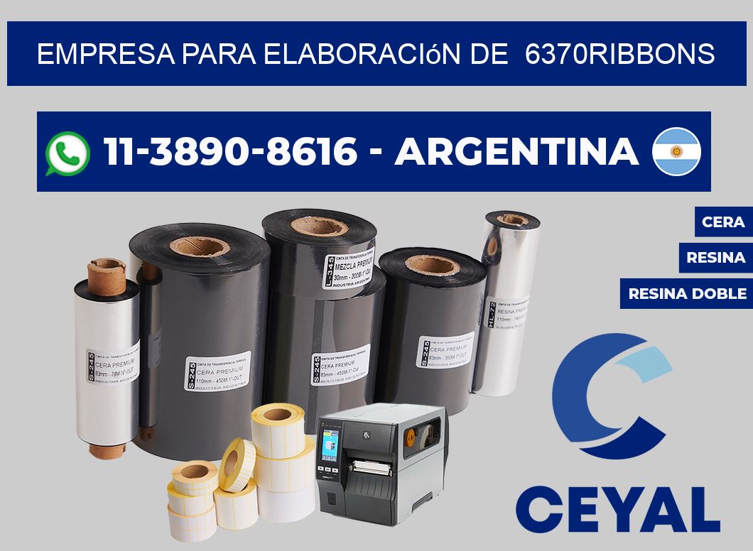 empresa para elaboración de  6370ribbons