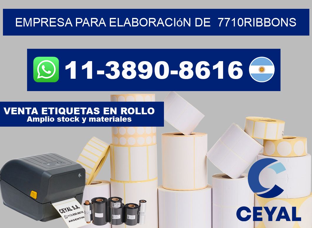 empresa para elaboración de  7710ribbons