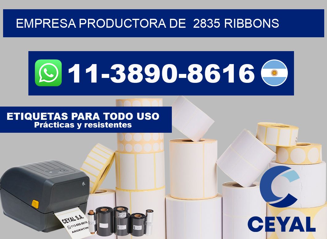 empresa productora de  2835 ribbons