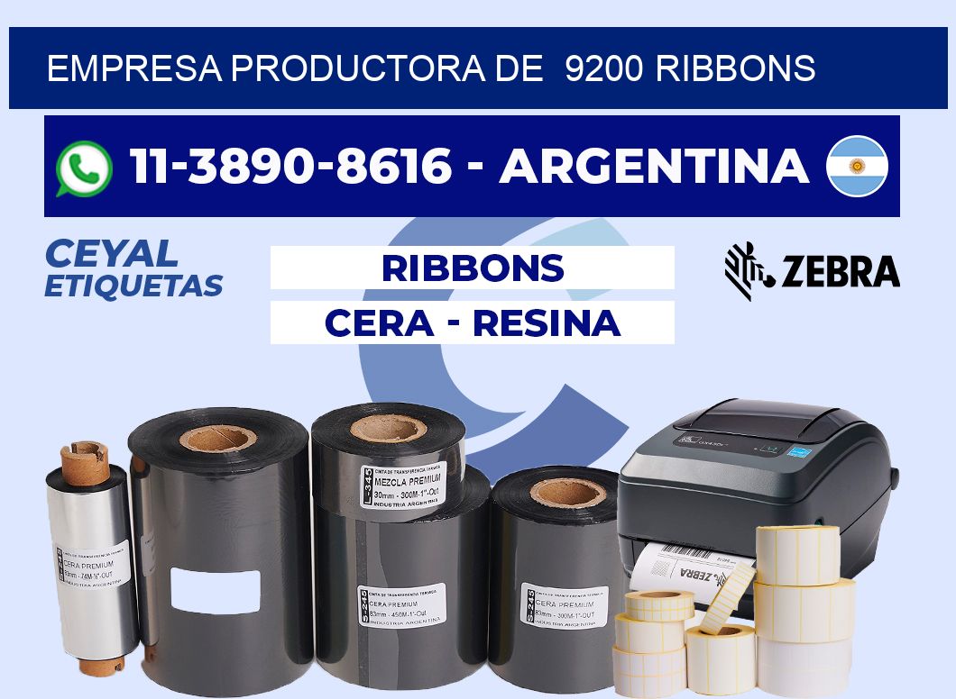empresa productora de  9200 ribbons