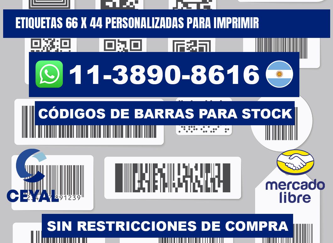 etiquetas 66 x 44 personalizadas para imprimir