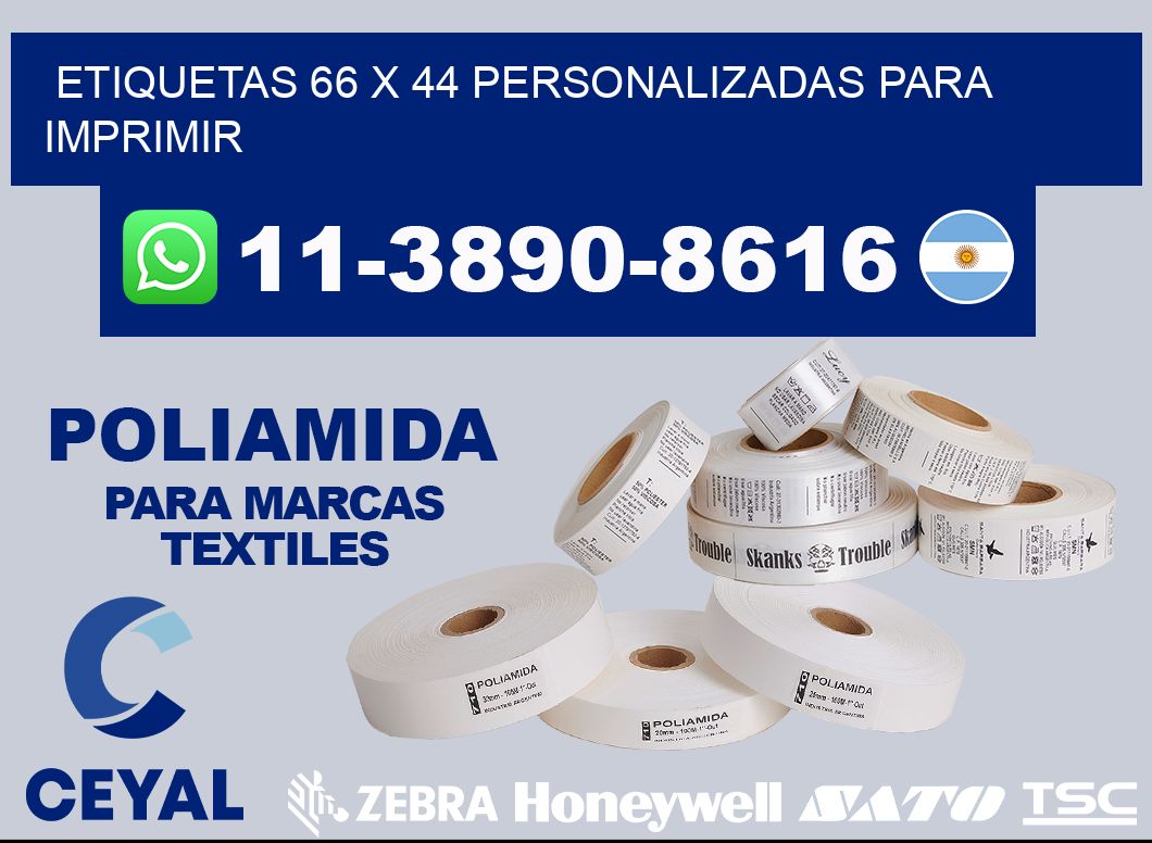 etiquetas 66 x 44 personalizadas para imprimir