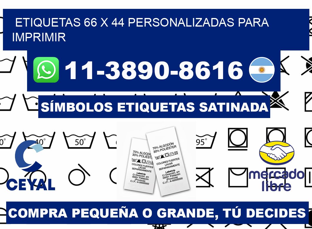 etiquetas 66 x 44 personalizadas para imprimir
