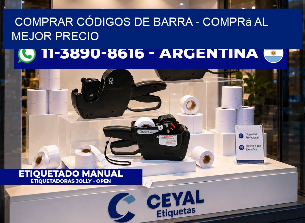 COMPRAR CÓDIGOS DE BARRA – Comprá al mejor precio