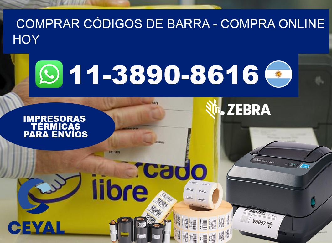 COMPRAR CÓDIGOS DE BARRA – Compra online hoy