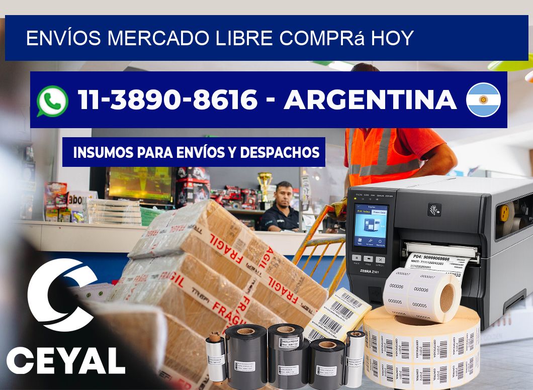 ENVÍOS MERCADO LIBRE Comprá hoy