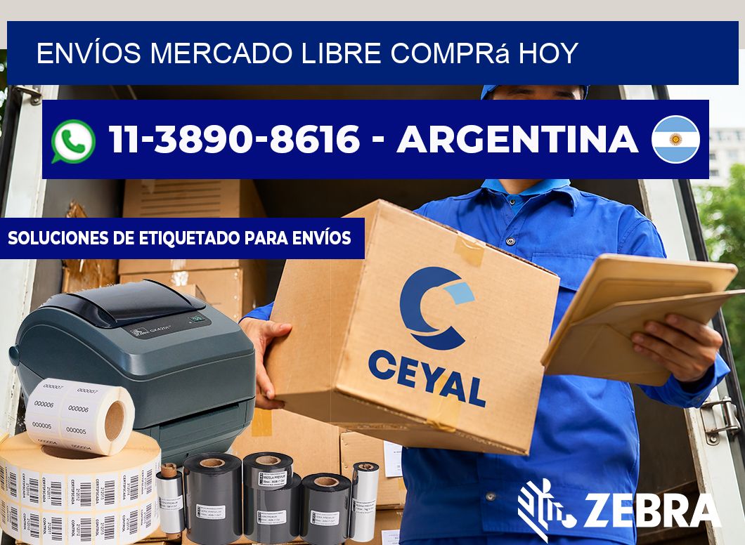 ENVÍOS MERCADO LIBRE Comprá hoy