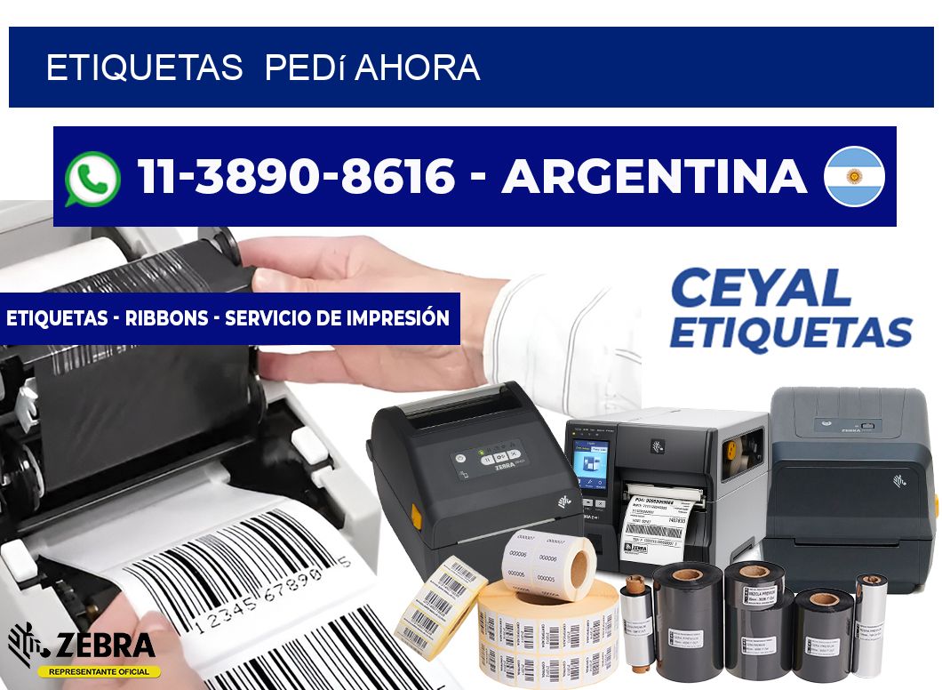 ETIQUETAS  Pedí ahora