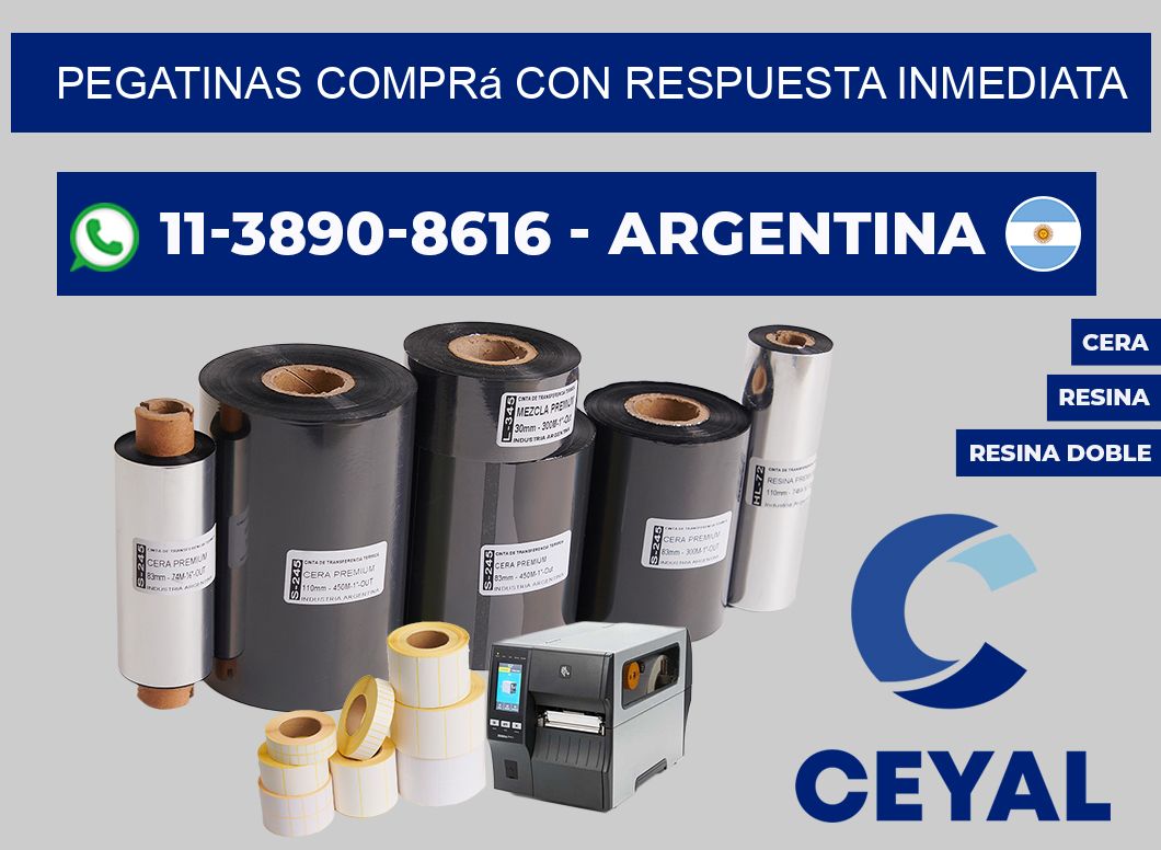 PEGATINAS Comprá con respuesta inmediata